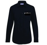 AWLE101 Ladies Van Heusen Classic Solid Business Shirt--- 